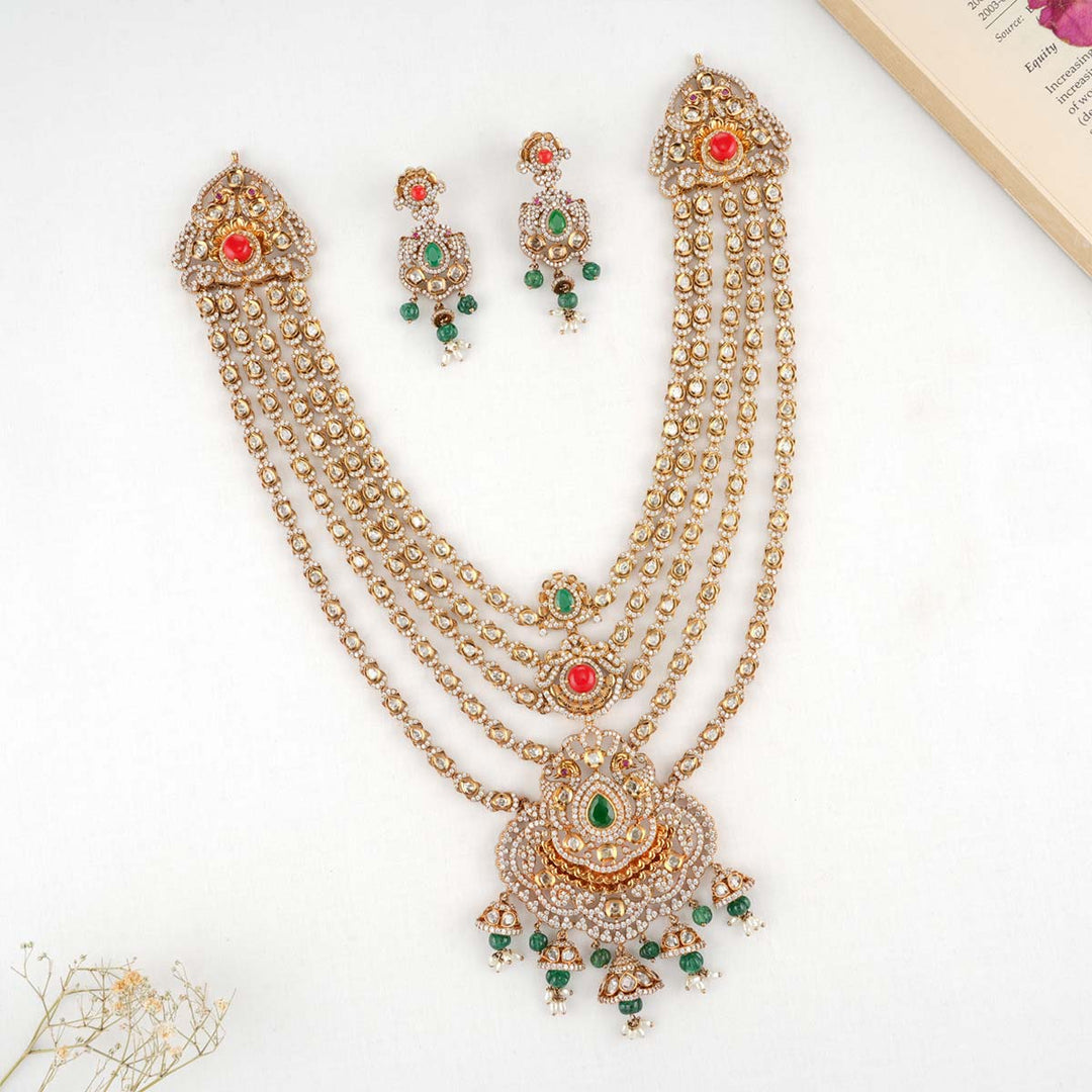 Captivating Victorian Long Necklace Set