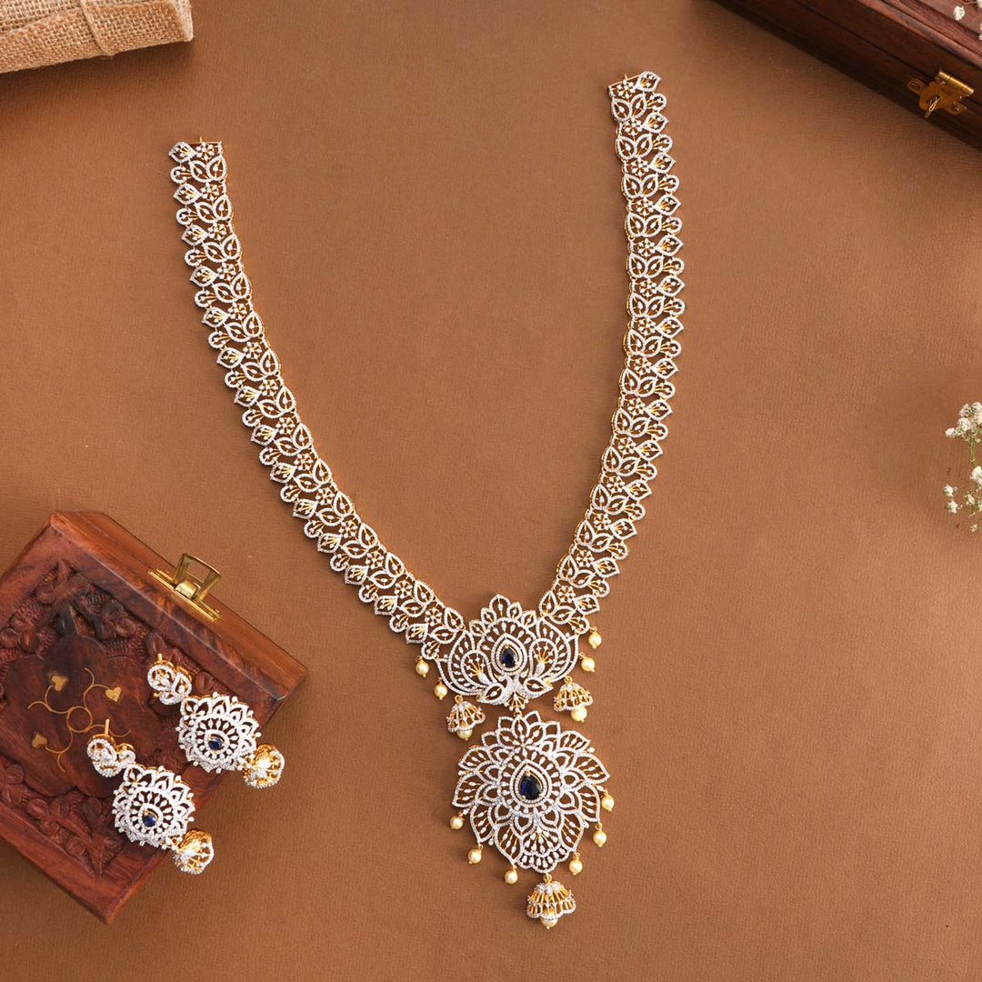 Elisha Diamond Design Necklace Set