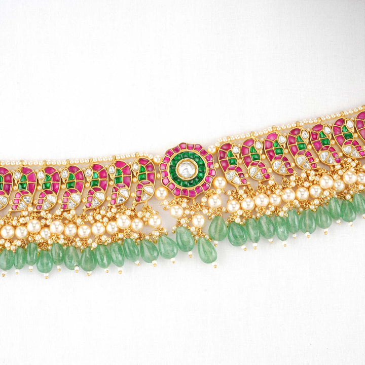 Pushti Kundan Choker Necklace