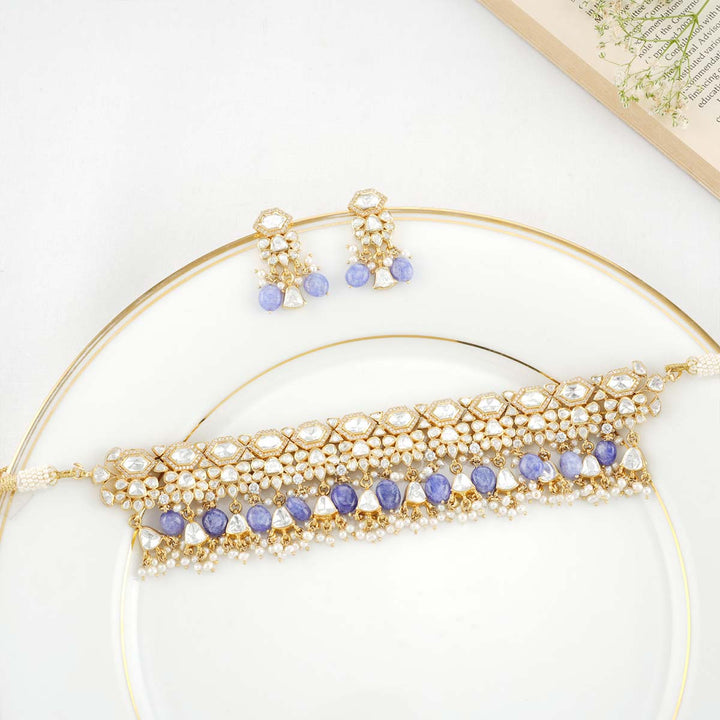 Iravani Stone Choker Set