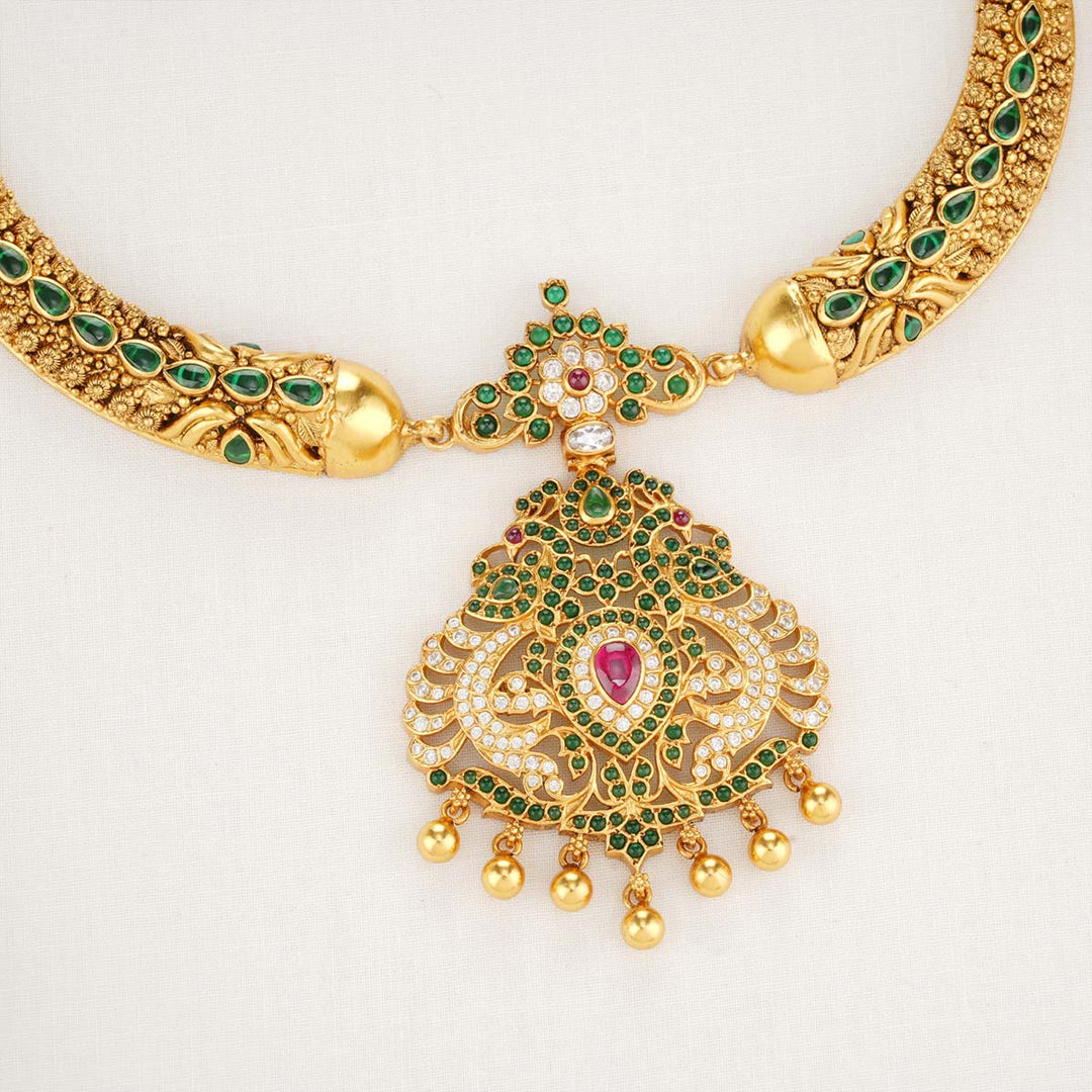 Pravi Nagas Nakshi Necklace