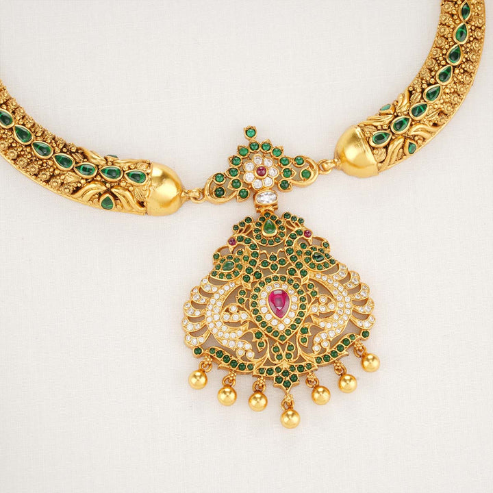 Pravi Nagas Nakshi Necklace