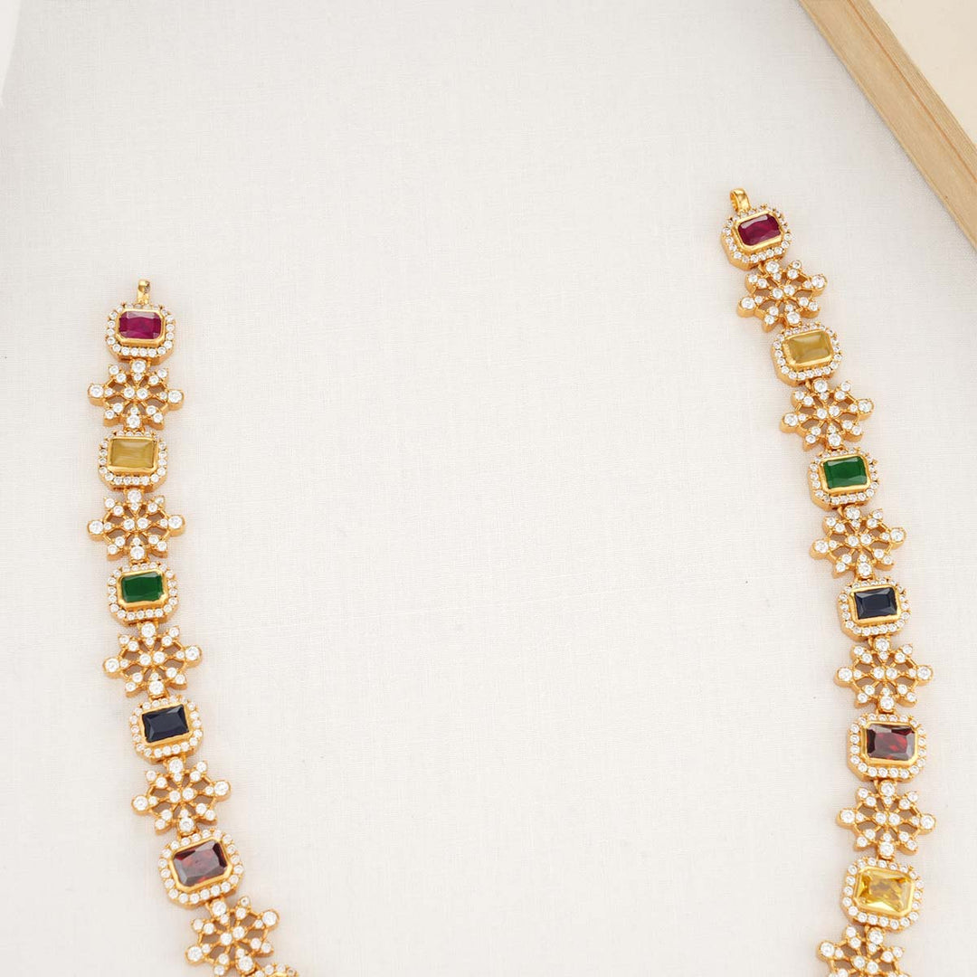 Darvita Stone Short Necklace