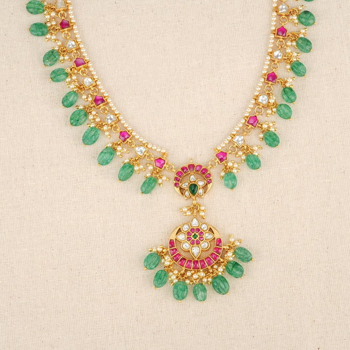 Shruthi Kundan Long Necklace