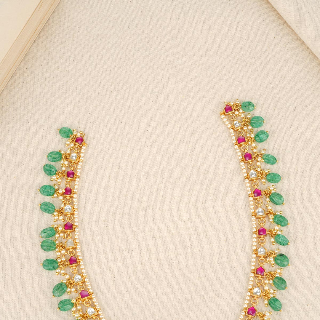 Shruthi Kundan Long Necklace