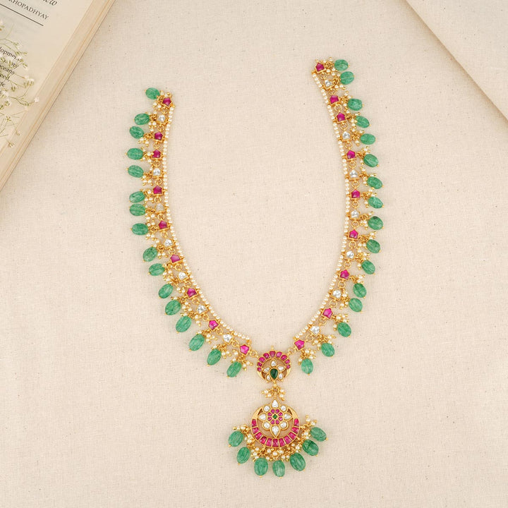 Shruthi Kundan Long Necklace