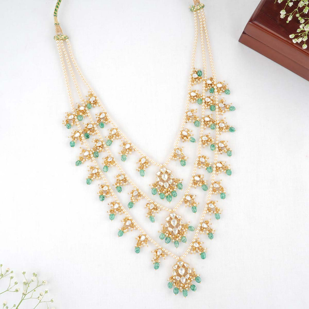 Ezrya Layer Long Necklace