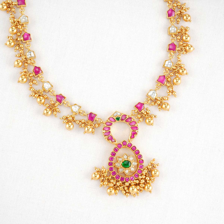 Rajeva Kundan Long Necklace