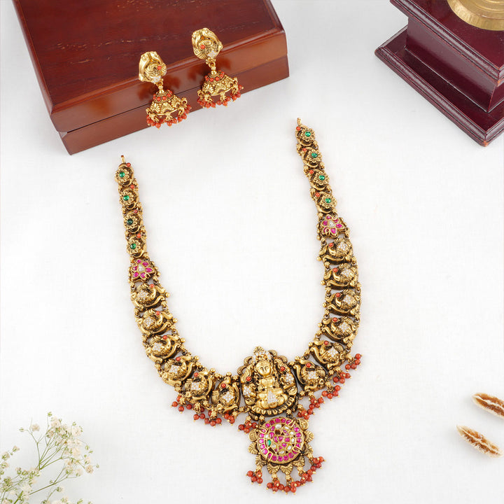 Heranya Long Necklace Set