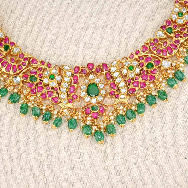 Ankitha Kundan Short Necklace