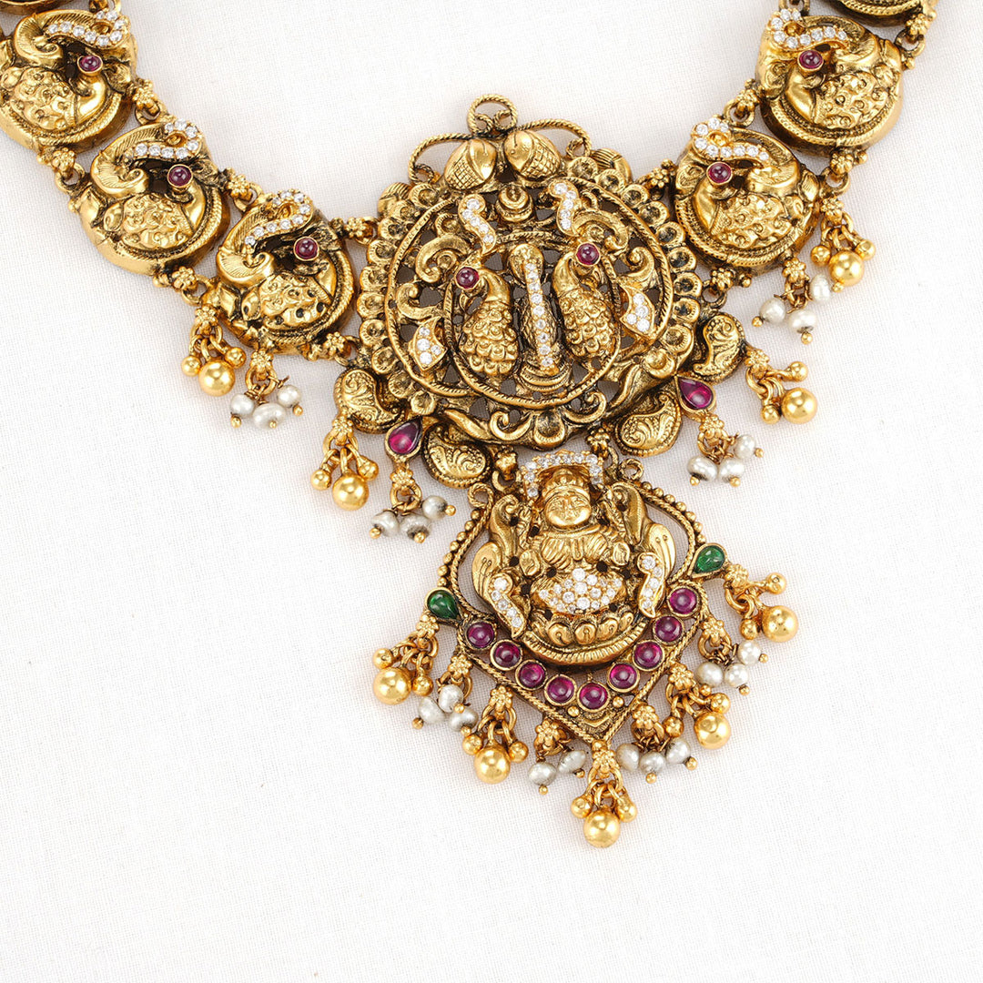 Mayika Nagas Nakshi Necklace