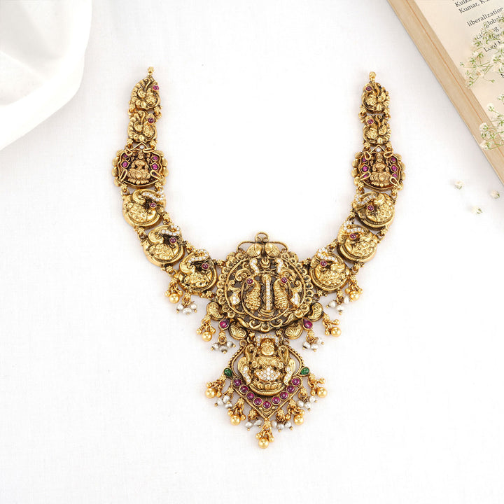 Mayika Nagas Nakshi Necklace