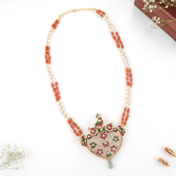 Rajeva Kundan Long Necklace