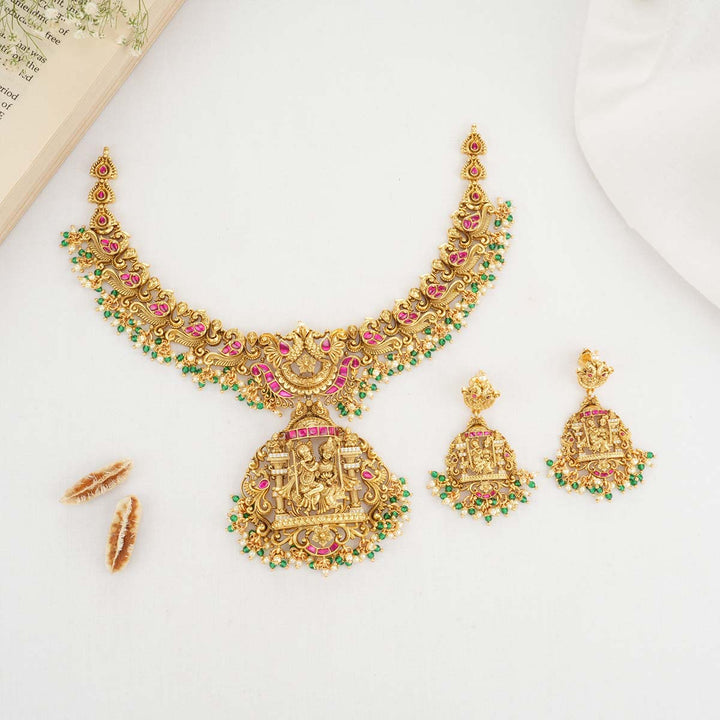 Mirnali Nagas Necklace Set