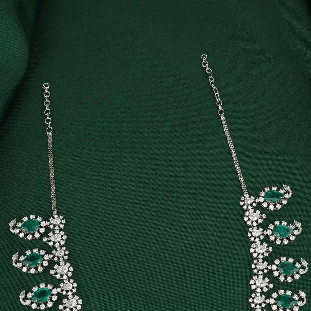 Crystline Long Necklace Set