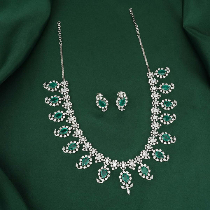 Crystline Long Necklace Set