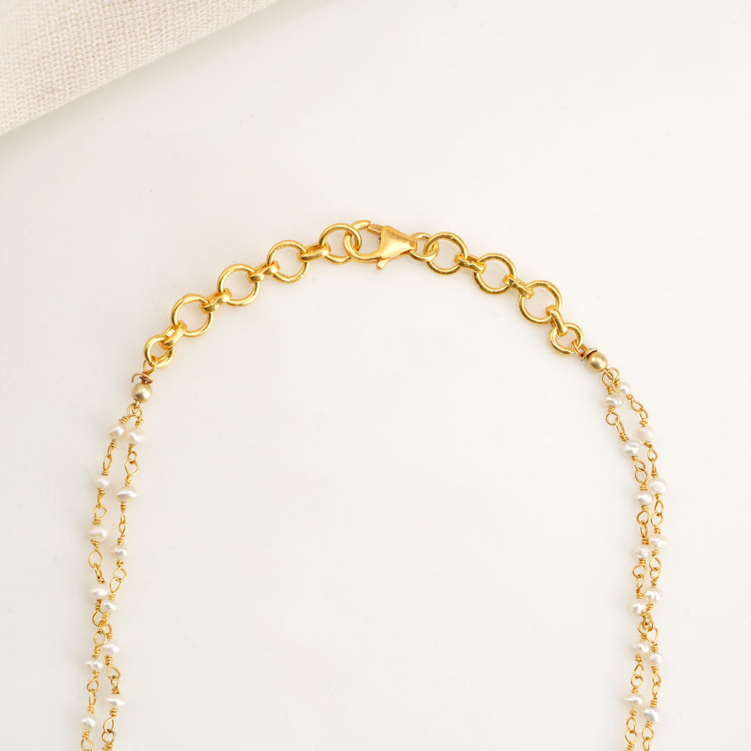 Kiyara Kundan Long Necklace