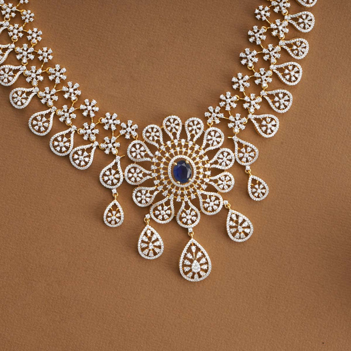 Nishitha Diamond Design Necklace Set