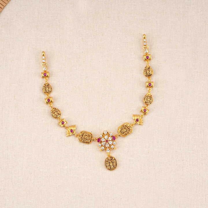 Nikisha Nagas Nakshi Necklace