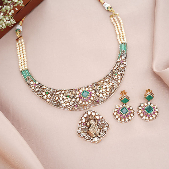 Mirjanam Victorian Long Necklace Set