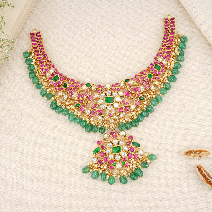 Maharan Kundan Short Necklace