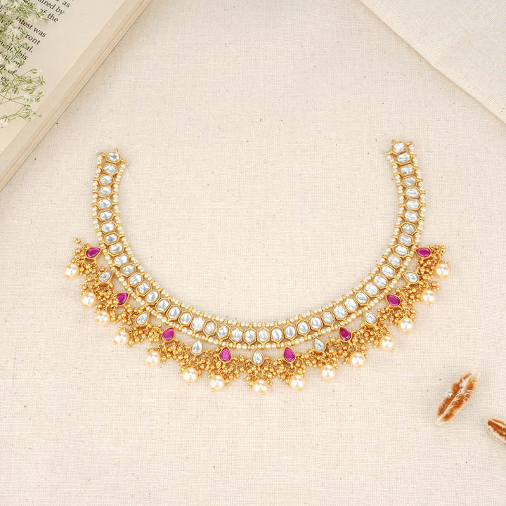 Arsha Kundan Short Necklace