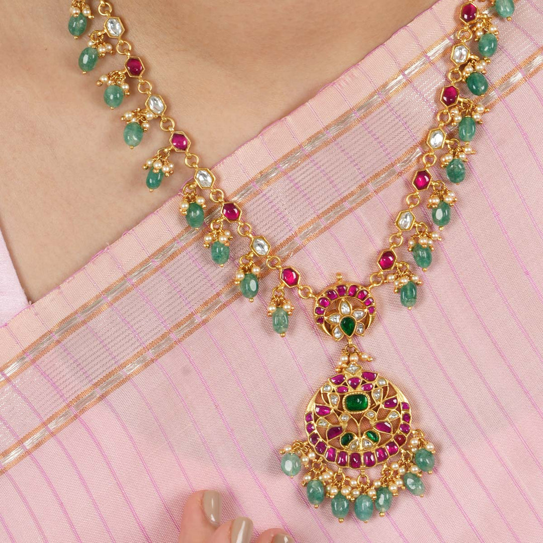 Lahina Kundan Necklace