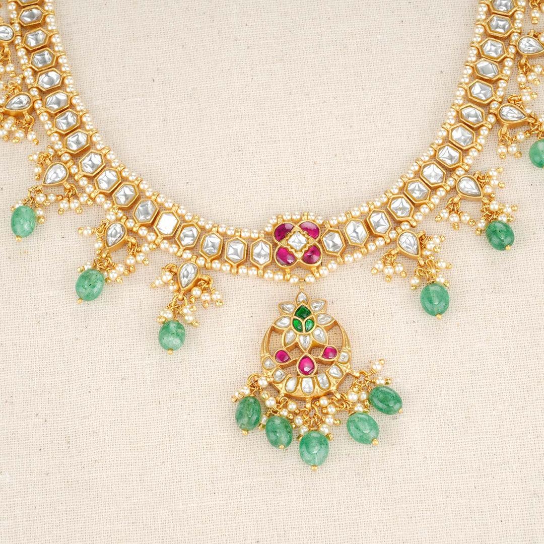 Varuni Kundan Short Necklace