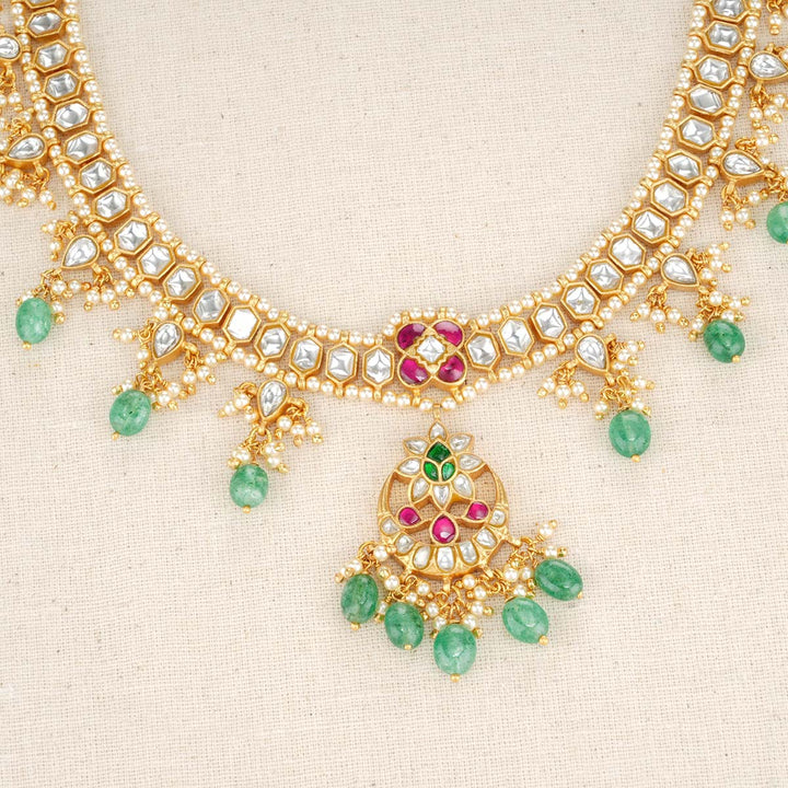 Varuni Kundan Short Necklace