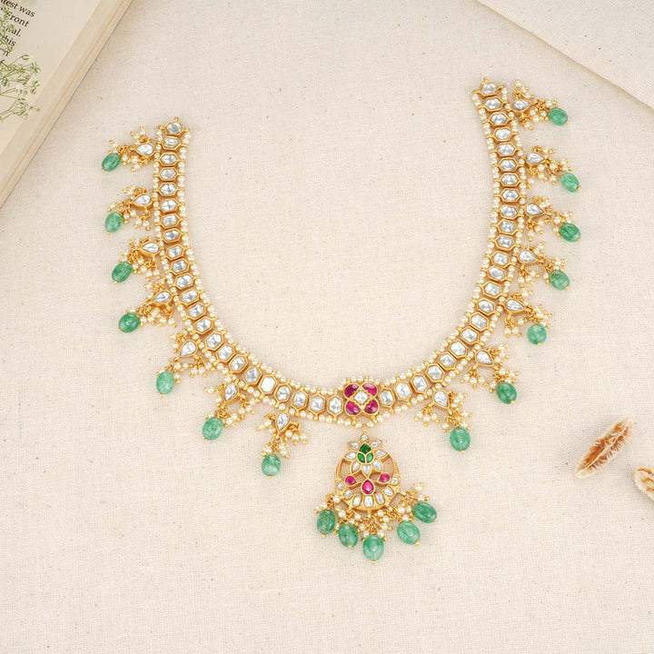 Varuni Kundan Short Necklace