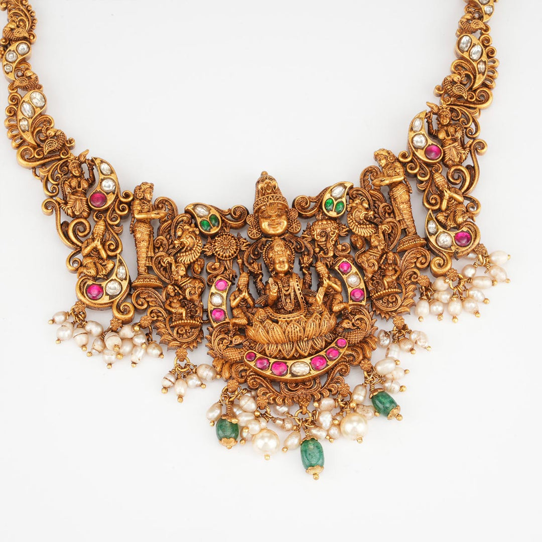 Mayukra Nagas Nakshi Necklace