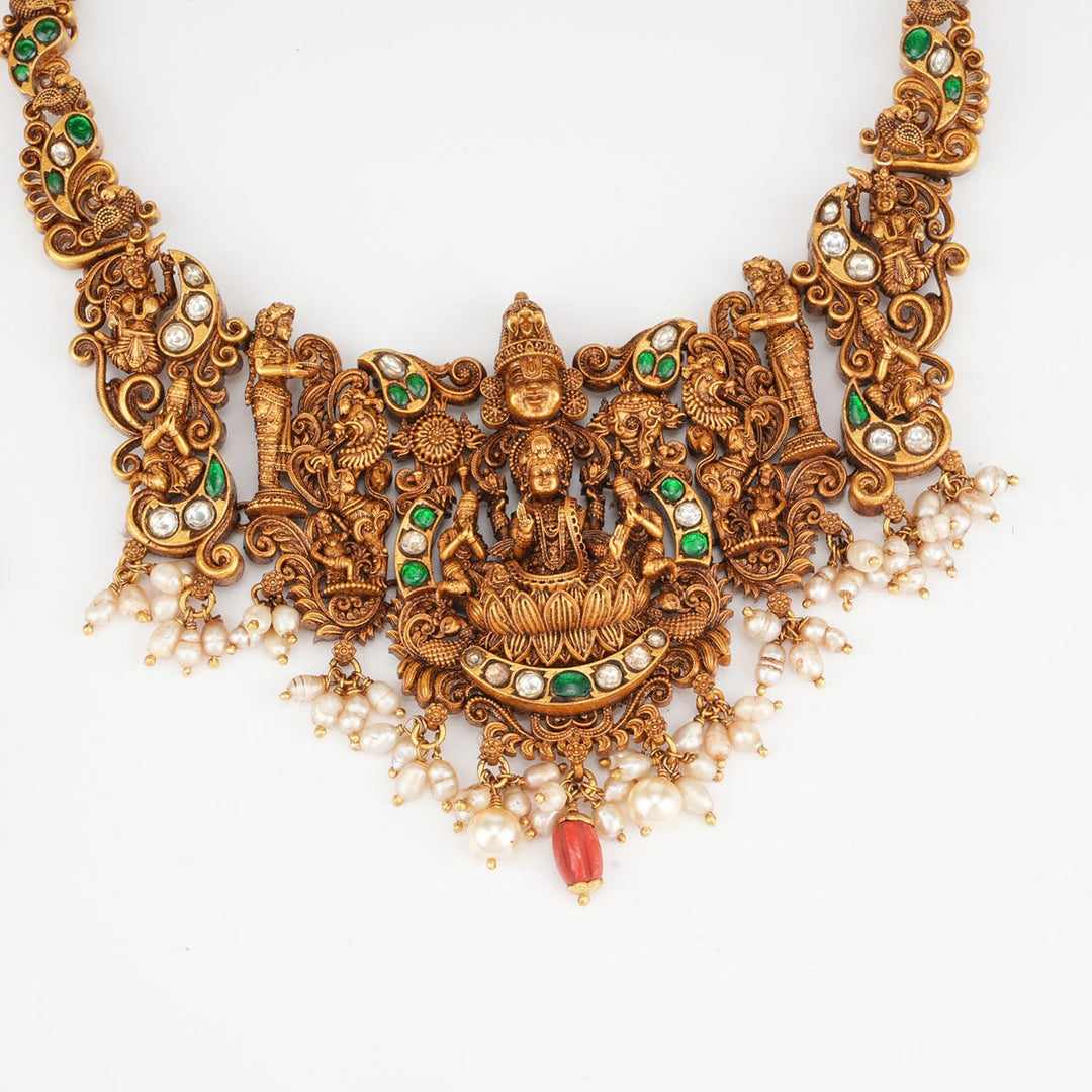 Charmi Nagas Nakshi Necklace