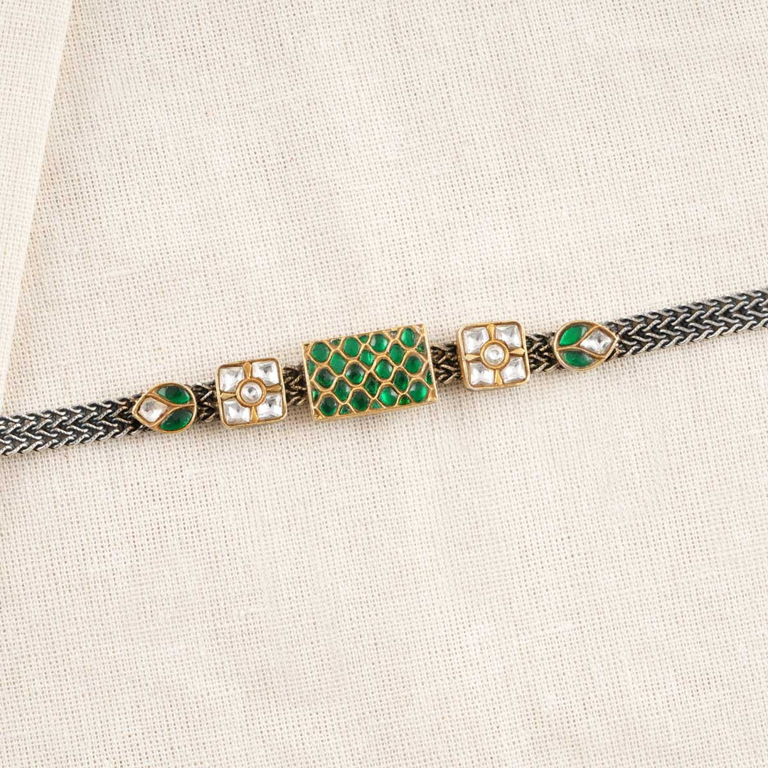 Felicitious Oxidized Choker