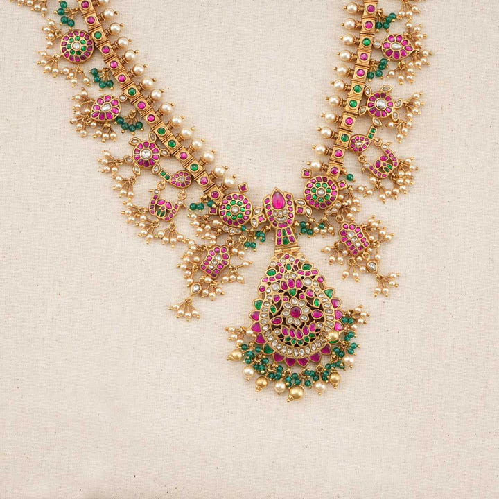 Charnesh Kundan Long Necklace