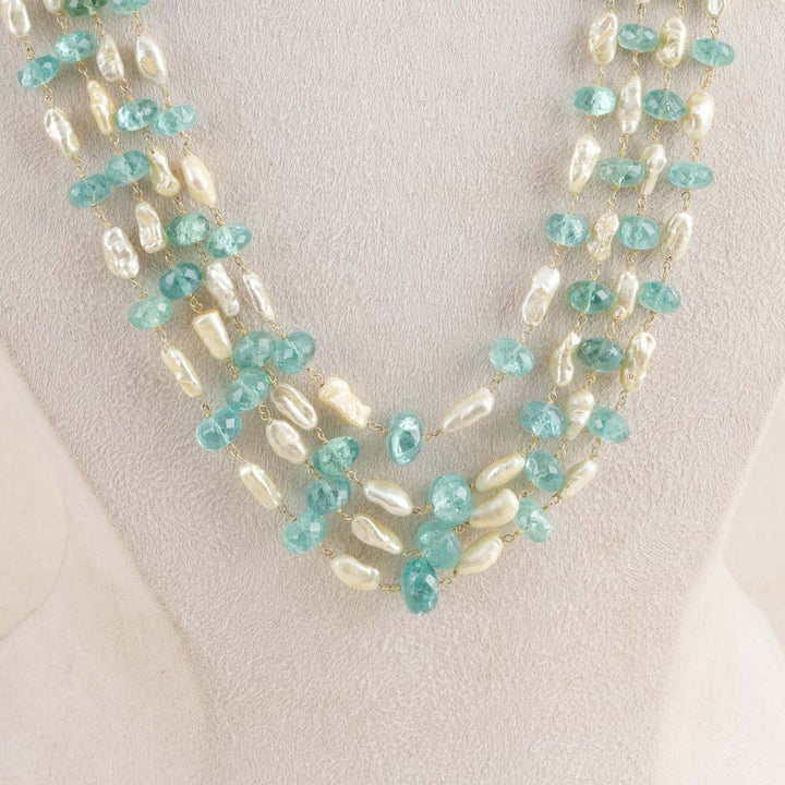 Alantika Pearl Beads Necklace