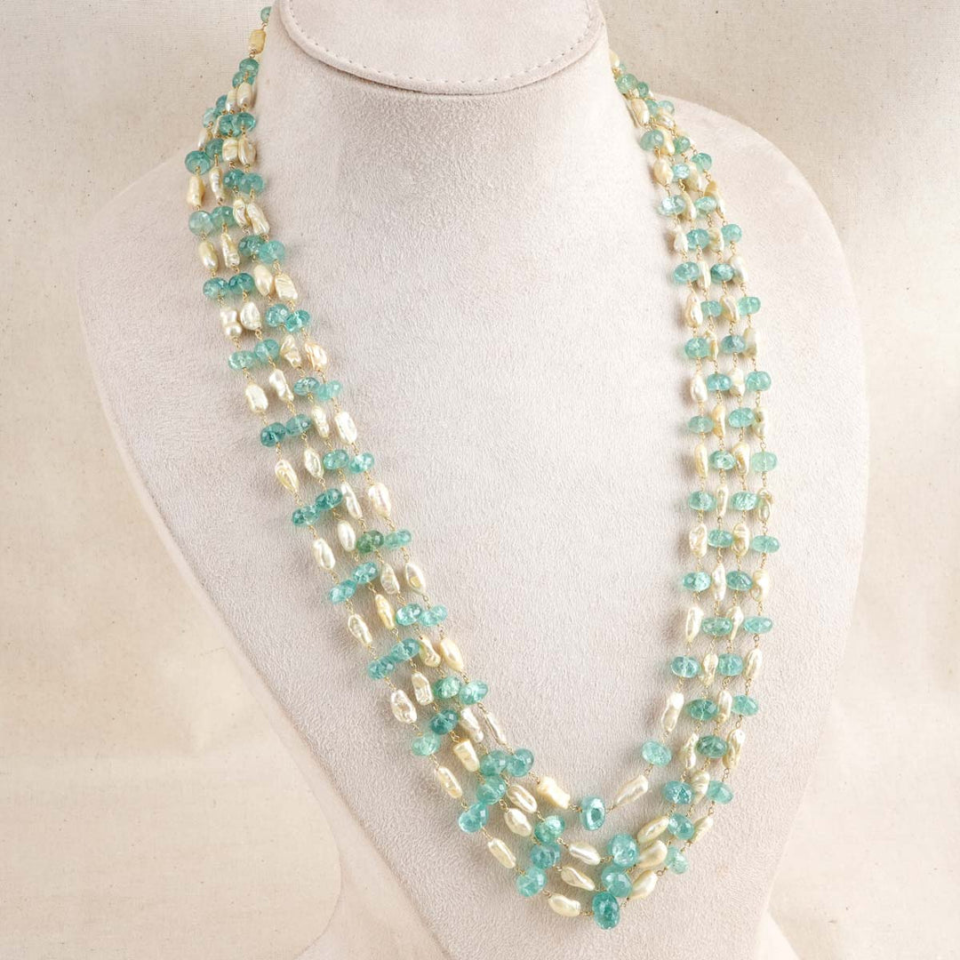 Alantika Pearl Beads Necklace