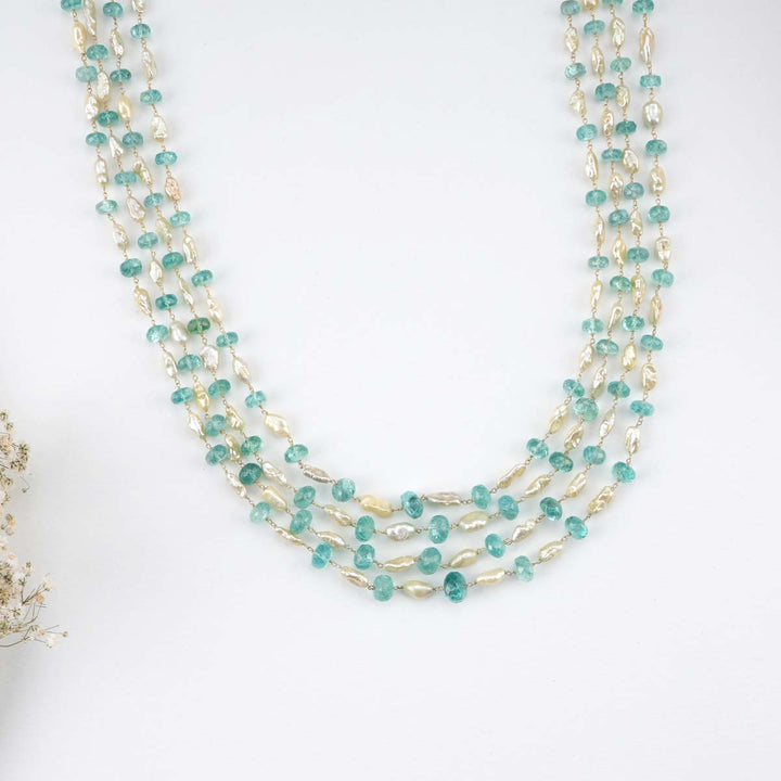 Alantika Pearl Beads Necklace