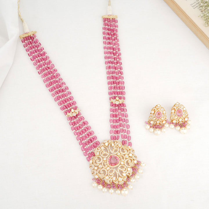 Azalea Long Necklace Set