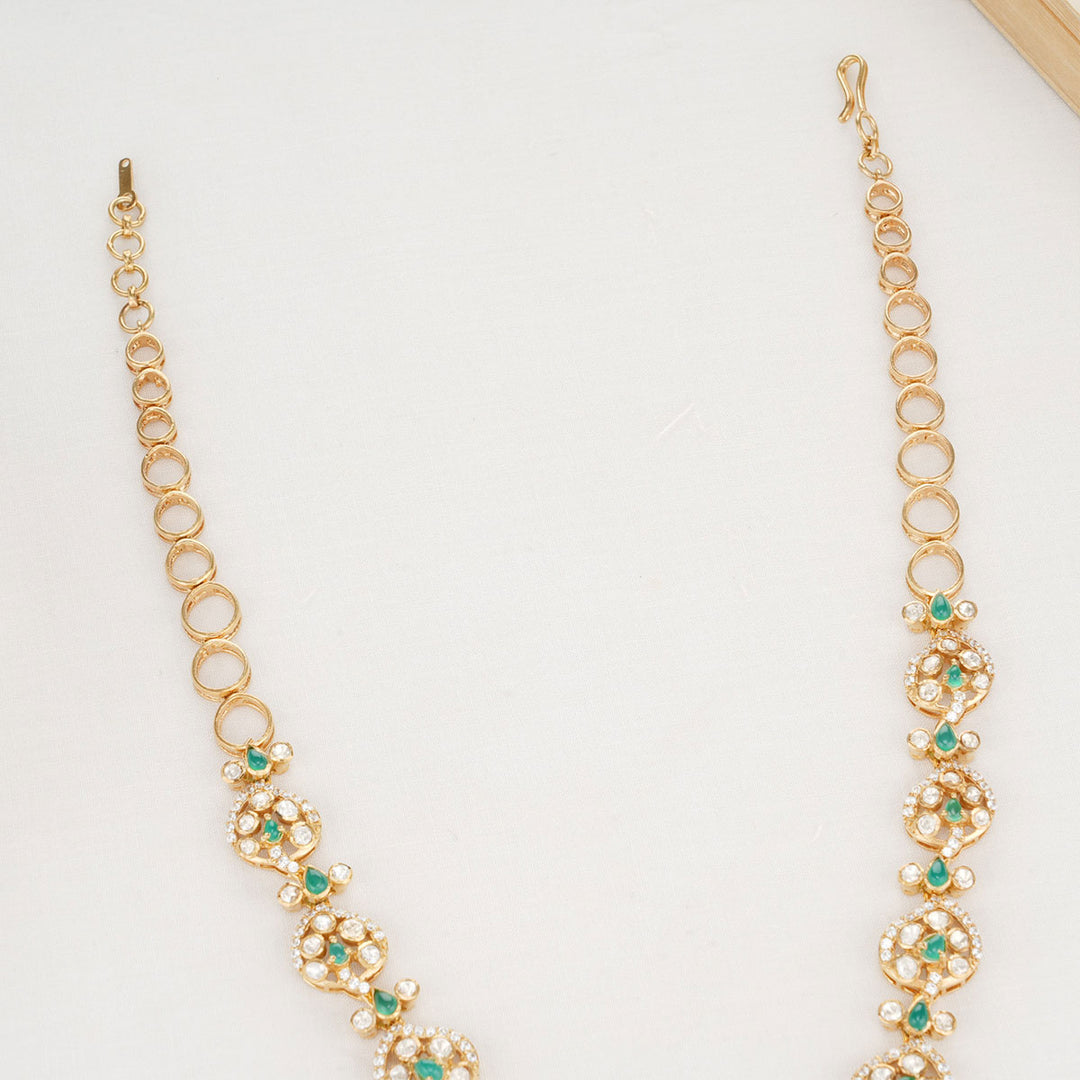 Glory Stone Long Necklace Set