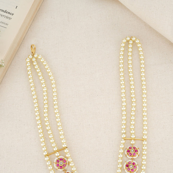 Beads Kundan Long Necklace