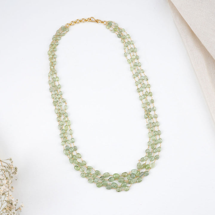 Light Green Beads Necklace