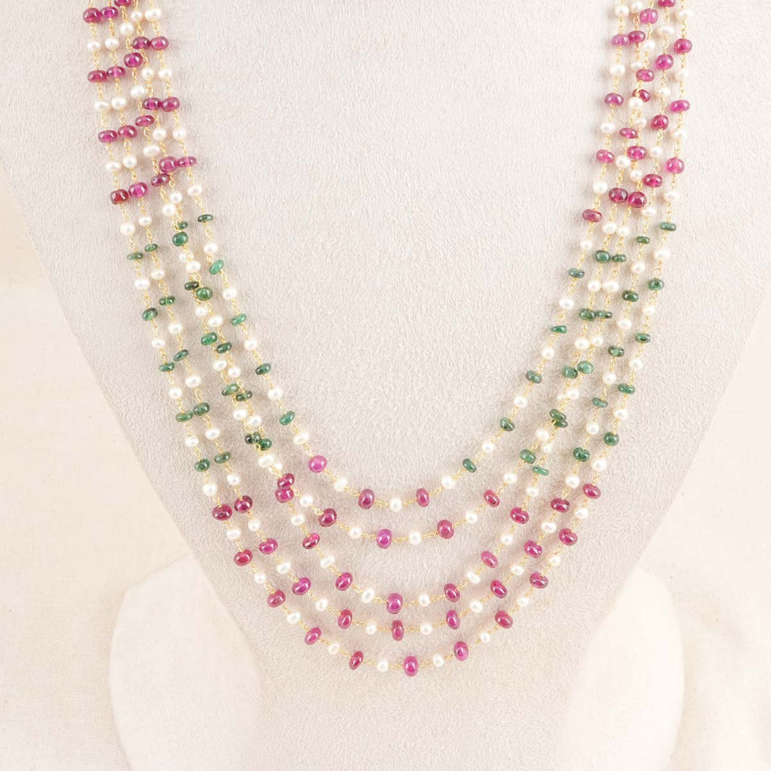 Multi Spark Beads Necklace