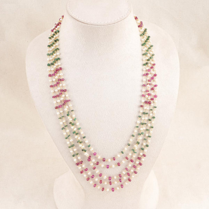 Multi Spark Beads Necklace