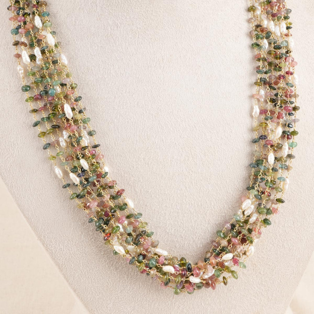 Fleur Beads Necklace