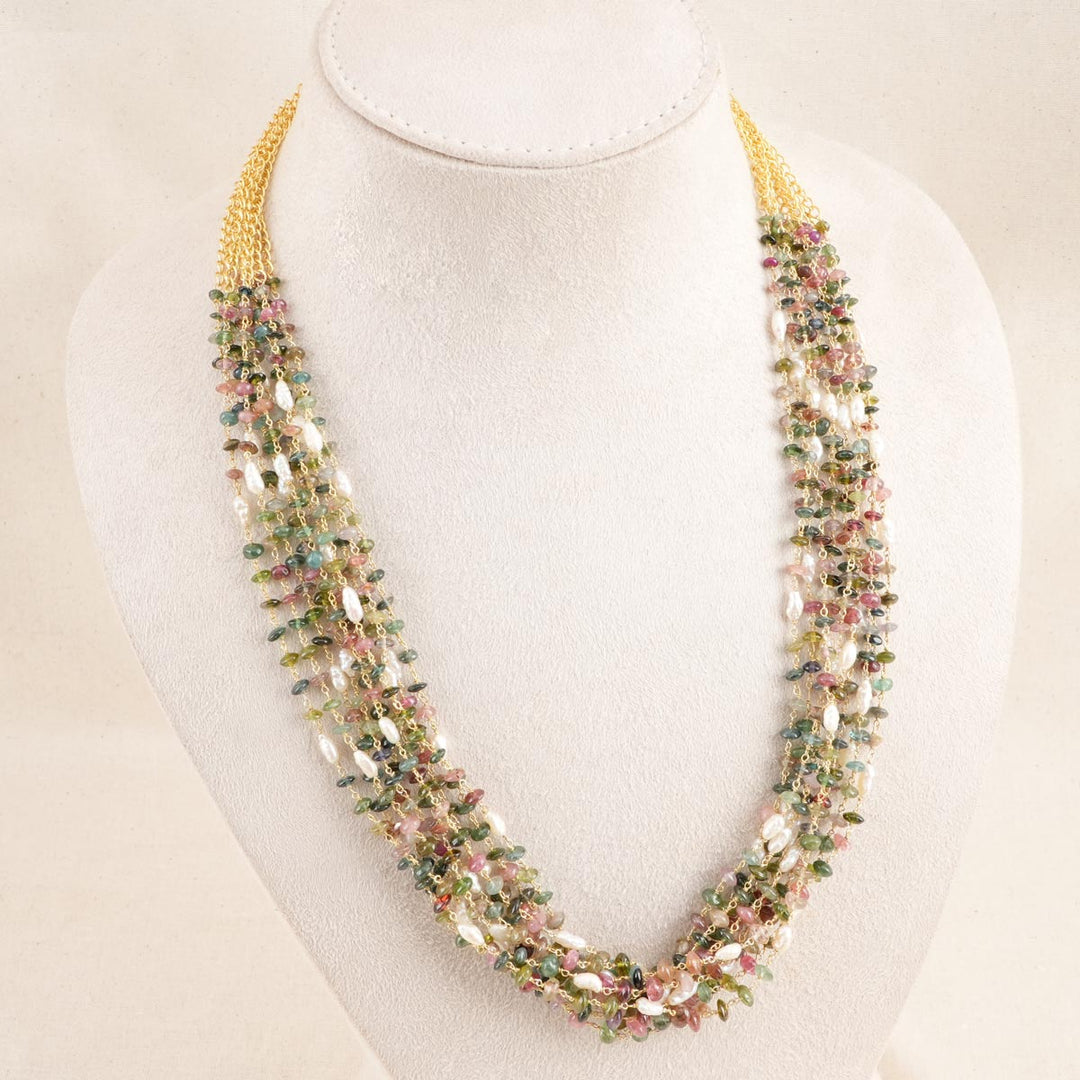 Fleur Beads Necklace