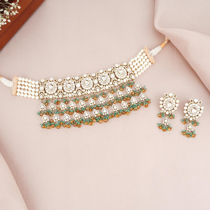 Kanisra Beads Victorian Choker Set