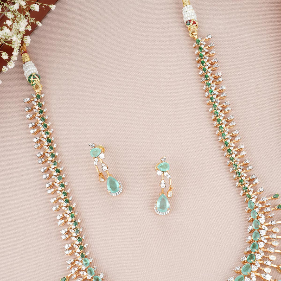 Sumintra Victorian Long Necklace Set