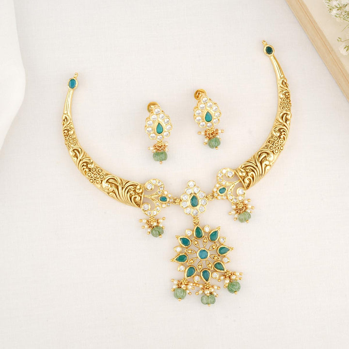 Aadhini Short Necklace Set