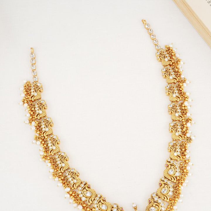 Farina Stone Long Necklace