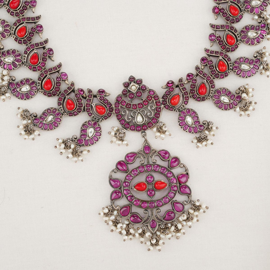 Girisha Oxidised Necklace